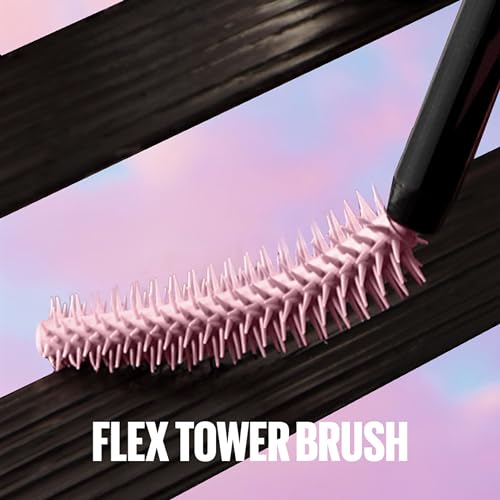 Maybelline Lash Sensational Sky High Washable Mascara Makeup, Volumizing, Lengthening, Defining, Curling, Multiplying, Buildable Formula, Blackest Black, 1 Count MAYBELLINE