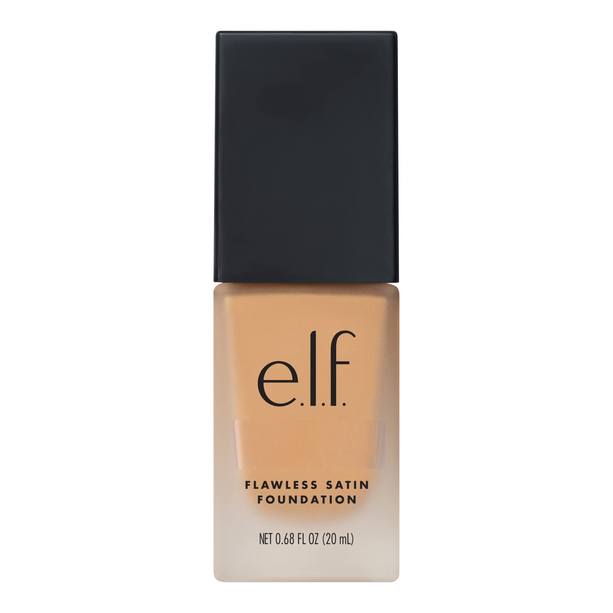 e.l.f. Flawless Finish Foundation, Lightweight & Medium Coverage, Semi-Matte Finish, Toffee, 0.68 Fl Oz (20mL) e.l.f.