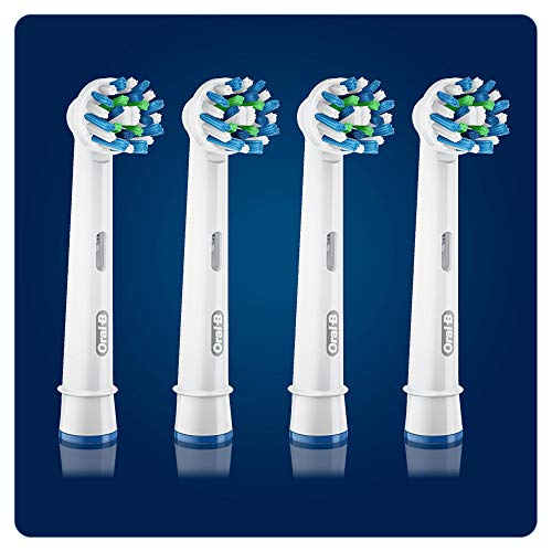 Oral B Cross Action Electric Toothbrush Replacement Brush Heads Refill, 4Count Oral-B