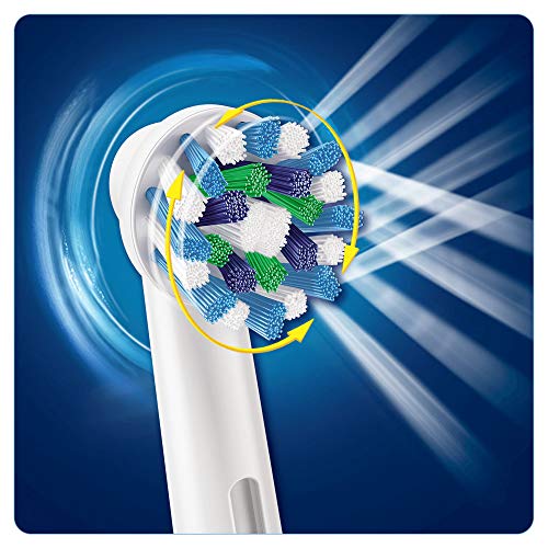 Oral B Cross Action Electric Toothbrush Replacement Brush Heads Refill, 4Count Oral-B