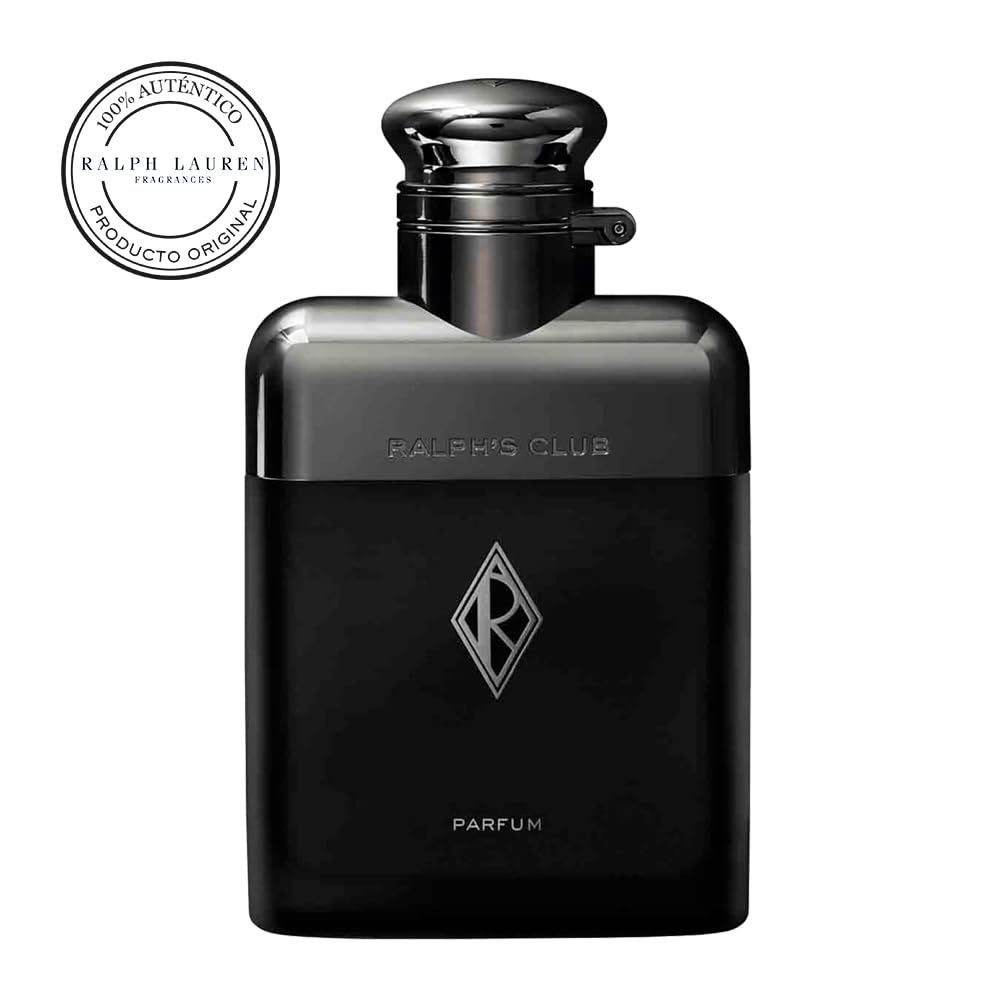 Ralph Lauren FRAGRANCES Ralph's Club - Parfum - Men's Cologne - Woody & Ambery - With Lavandin, Vetiver, Cardamom, and Patchouli - Intense Fragrance - 1.7 Fl Oz RALPH LAUREN FRAGRANCES