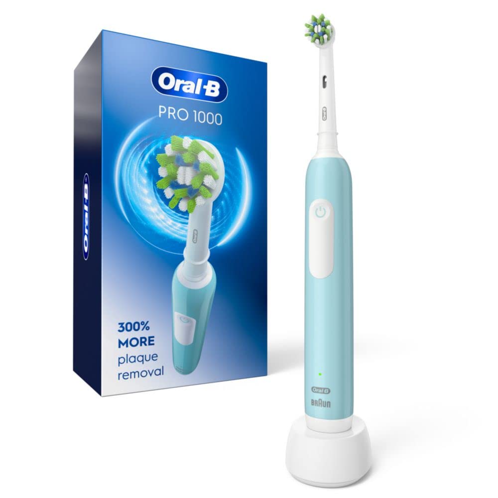 Oral-B Pro 1000 CrossAction Electric Toothbrush, Green Oral-B