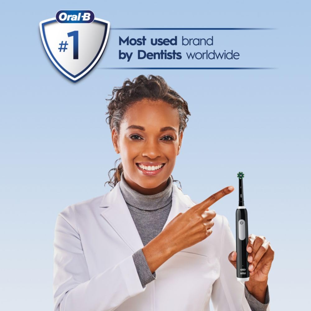 Oral-B Pro 1000 Rechargeable Electric Toothbrush, Black Oral-B