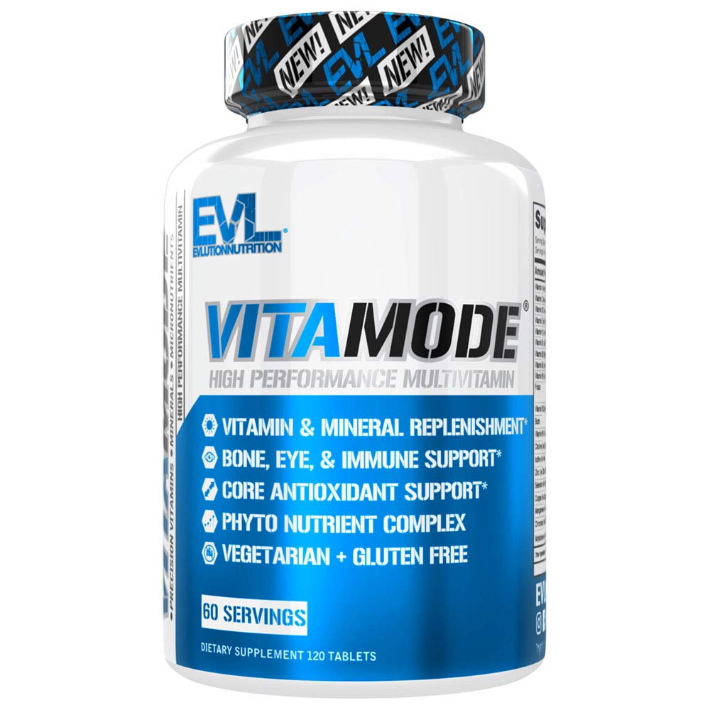 EVL Advanced Daily Multivitamin for Men - Men's Multivitamin with Essential Minerals Phytonutrient Complex and VitaMode Active Mens Vitamins for Energy with Lycopene for Muscle Bone and Immune Support Evlution