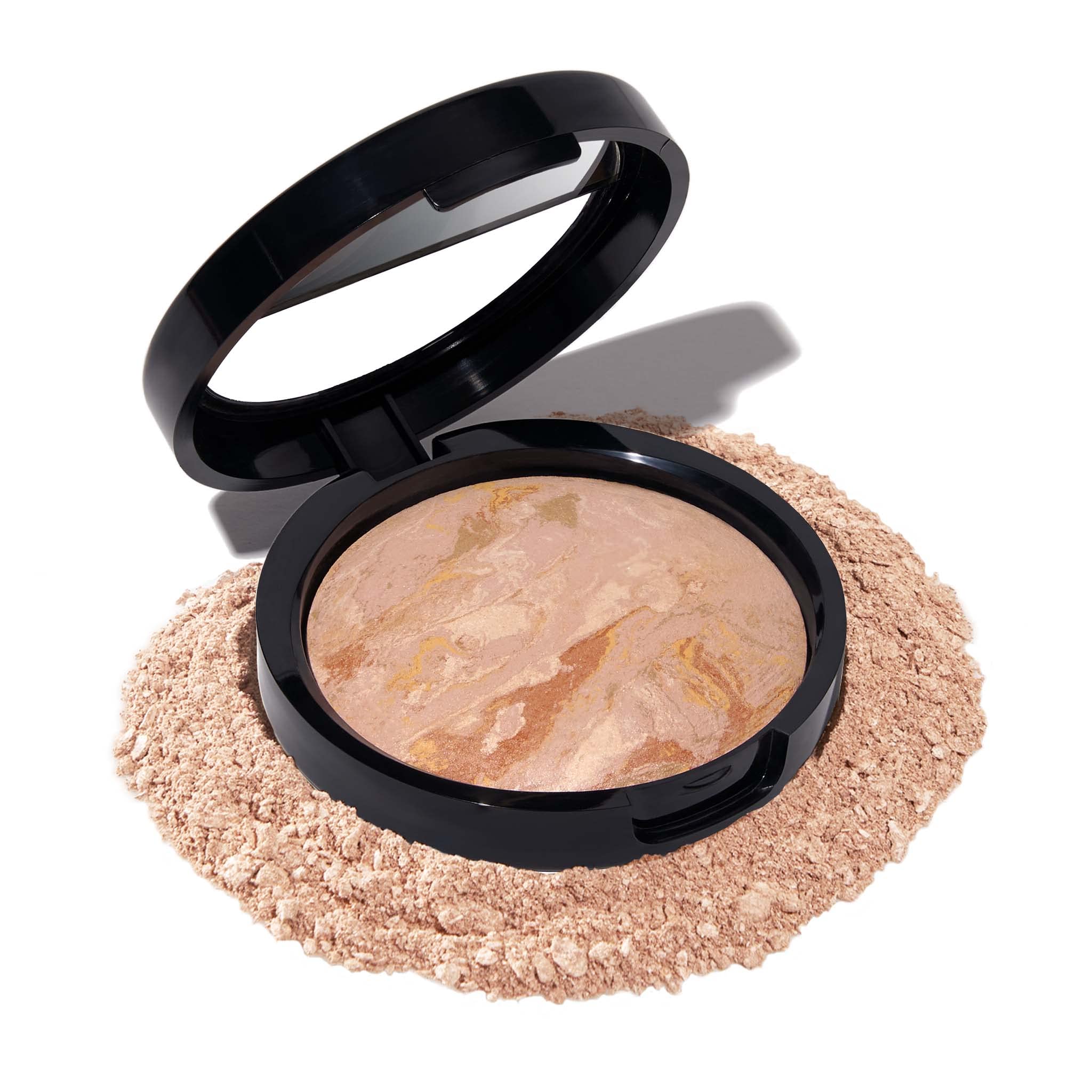 LAURA GELLER NEW YORK Award-Winning Baked Balance-n-Brighten Color Correcting Powder Foundation - Fair - Buildable Light to Medium Coverage - Demi-Matte Natural Finish LAURA GELLER NEW YORK