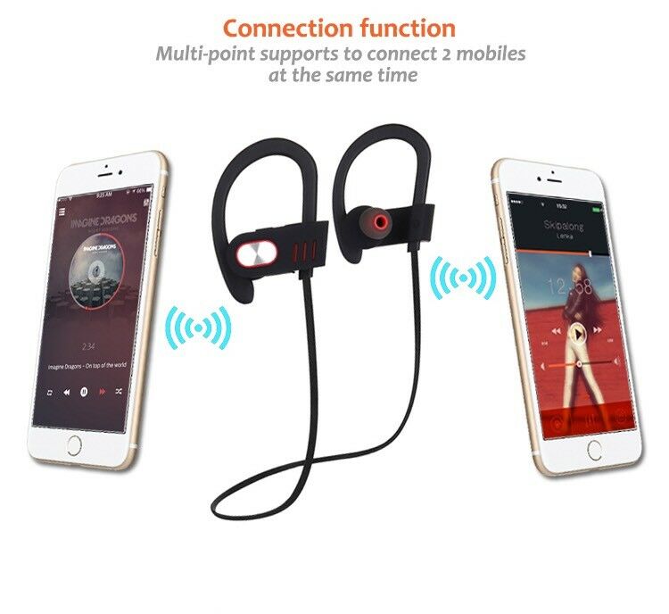 Zorex Bluetooth Headphones Wireless Earbuds Waterproof zorex