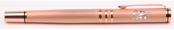 Satchel Bottega Luxury Metal Rollerball Pen Rose Gold  Metal Gel ink Robin deals