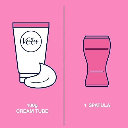 Veet Hair Removal Cream Normal Skin with Lotus Milk & Jasmine 100g RobinDeals